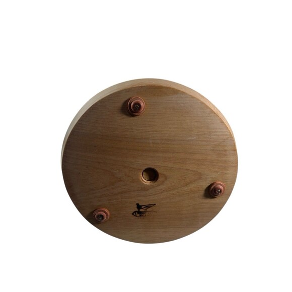 VTG Woodpecker Wood Ware Condiment Caddy Angel Fish Cruet Set 60s MCM Rare *READ - Picture 15 of 15